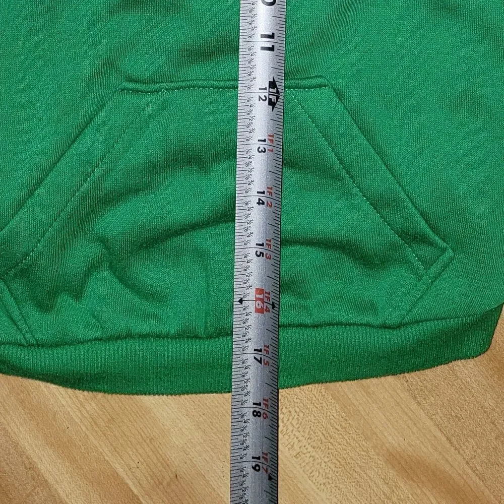 Dog Green Hoodie Large #DGC9